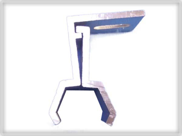 鋁合金角馳夾具、直立鎖邊